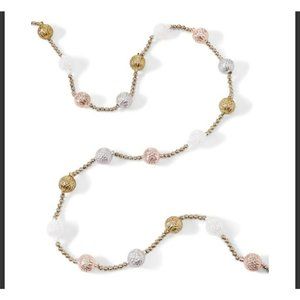 Holiday Lane Beaded Garland 6 Foot Length